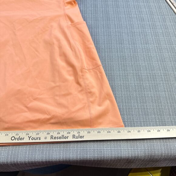 Sweaty Betty Dress Womens 12 Power Workout Inner Shorts Orange Removable Cups - Picture 9 of 13